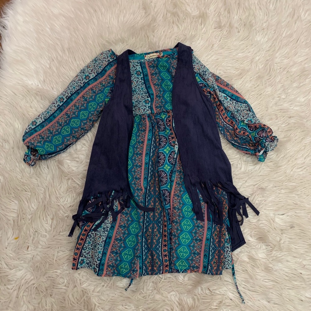 Speechless Dress with Vest